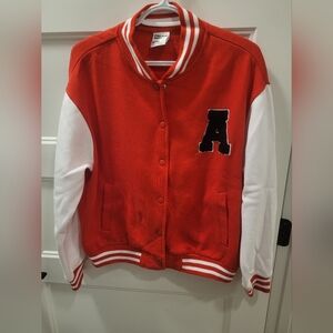 Streetwear Society Athletic vest red and white Medium for women